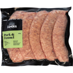 Photo of Zamora Sausages Pork & Fennel 6 Pack