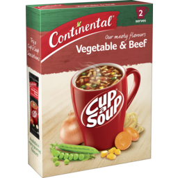 Photo of Continental Cup A Soup Vegetable & Beef 2 Pack