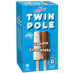Photo of Peters Twin Pole Vanilla Choclate 8s