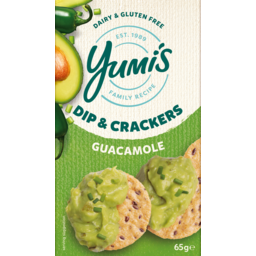 Photo of Yumis Guacamole Dip & Crackers
