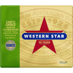 Photo of Western Star Chefs Choice Premium Cultured Butter Pat