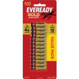 Photo of Eveready Gold Alkaline Aaa Batteries 16 Pack