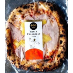 Photo of 400 Gradi Pizza 11' Ham & Pineapple Pizza 420gm