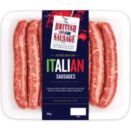 Photo of British Thick Italian Sausages 450g