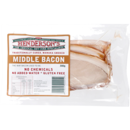 Photo of Hendersons Middle Bacon 300g