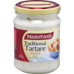 Photo of Masterfoods Traditional Tartare Sauce 220gm
