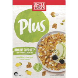 Photo of Uncle Tobys Plus Immune Support Pepitas Mango & Coconut 565g