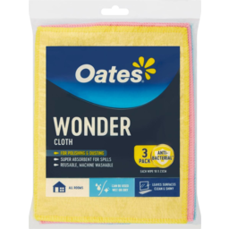 Photo of Oates Cloth Wonder 3pk