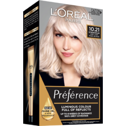 Photo of L'oréal Paris Préférence Permanent Hair Colour - 10.21 Stockholm (Very Light Pearl Blonde)