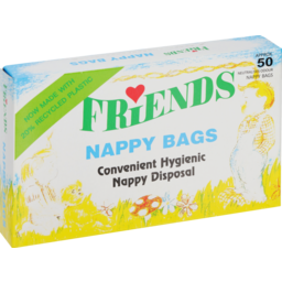 Photo of Friends Nappy Bags 50 Pack