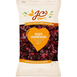 Photo of J.C.'S Cranberries Dried 500g