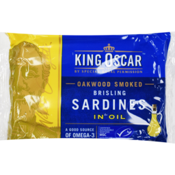 Photo of King Oscar Brisling Sardines in Oil