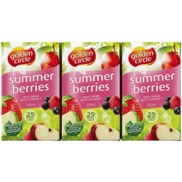 Photo of Golden Circle Summer Berries Fruit Drink Multipack 6x250ml