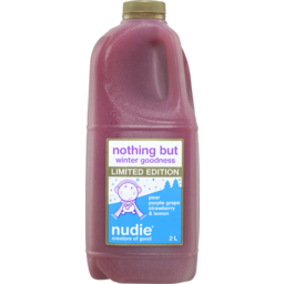 Photo of Nudie Nothing But Winter Goodness Pear, Purple Grape, Strawberry & Lemon 2l