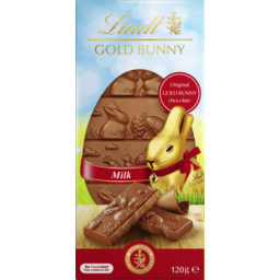 Photo of Lindt Gold Bunny Block Milk