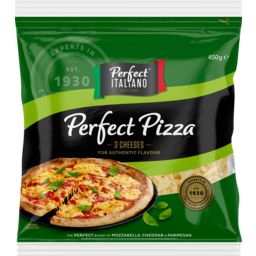 Photo of Perfect Italiano Perfect Pizza Shredded Cheese 450g