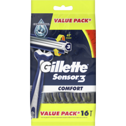 Photo of Gillette Sensor 3 Disposable Razors 16pk