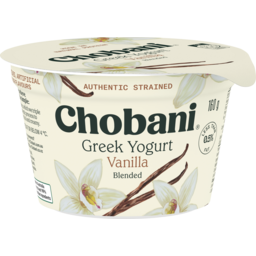 Photo of Chobani Greek Vanilla Yoghurt 160gm