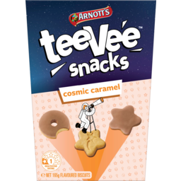 Photo of Arnotts Tee Vee Snacks Cosmic Caramel Biscuits 165g