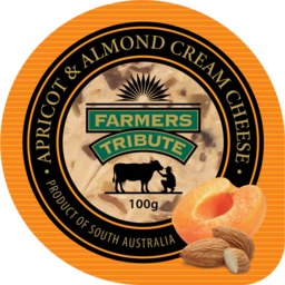 Photo of Farmers Tribute Cream Cheese Apricot & Almond