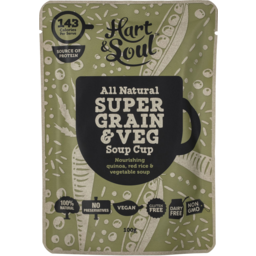 Photo of Hart & Soul All Natural Super Grain & Veg Soup Cup