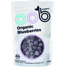 Photo of Oob Organic Frozen Blueberries 450g