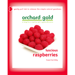 Photo of Orchard Gold Luscious Raspberries Frozen Fruit