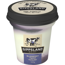 Photo of Gippsland Dairy Blueberry 160g