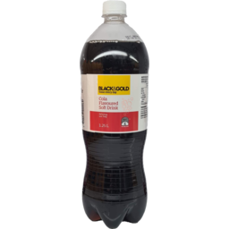 Photo of Black & Gold Cola Flavoured Soft Drink 1.25L