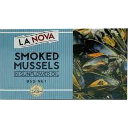 Photo of La Nova Smoked Mussels 85g