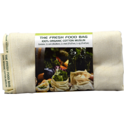 Photo of The Fresh Food Bag Mixed Muslin Cotton 3pk