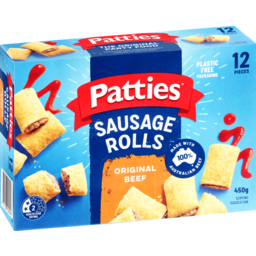 Photo of Patties Sausage Rolls Party 12pk 450g