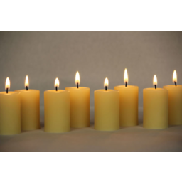 Photo of Northern Light Candles (Beeswax) - Twilight