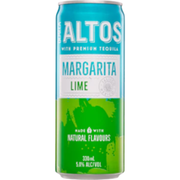 Photo of Altos Tequila Margarita Lime Can 330ml