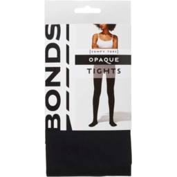 Photo of Bonds Opaque Tight Black Large/Extra Large Each