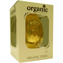 Photo of Organic Times - Milk Chocolate Easter Egg