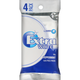 Photo of Wrigley's Extra Professional White Peppermint Sugarfree Gum Multi Pack 56g
