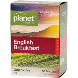 Photo of Planet Organic Tea - English Breakfast (50 bags)