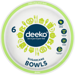 Photo of Deeko Eco Sugarcane Bowls