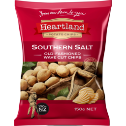 Photo of Heartland Potato Chips Southern Salt
