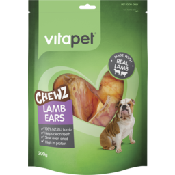 Photo of VitaPet For Dogs Lamb Ears 25 Pack