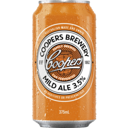 Photo of Coopers Mild Ale Can 375ml