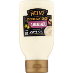 Photo of Heinz Garlic Aioli With Added Olive Oil Made With Free Range Whole Eggs 295ml
