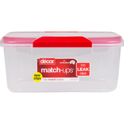 Photo of Decor Match Ups Container Oblong Clip 7l