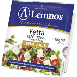 Photo of Lemnos Cheese Fetta Portion Pack (2x100g)