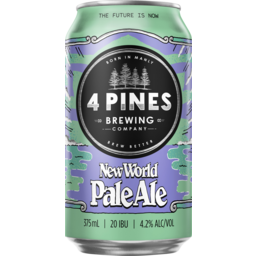 Photo of 4 Pines New World Pale Ale Can 375ml 
