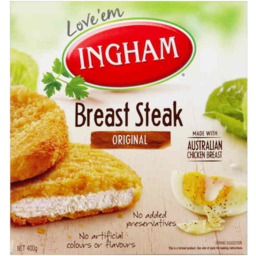 Photo of Ingham's Four Chicken Breast Schnitzels Original 400g 400g