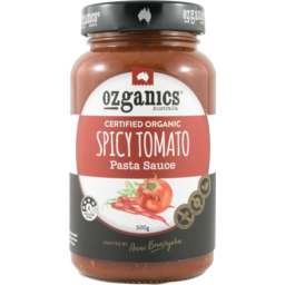 Photo of Ozganics Organic Spicy Tomato Pasta Sauce