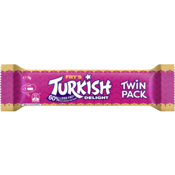 Photo of Fry's Turkish Delight Bar Twin Pack 70g