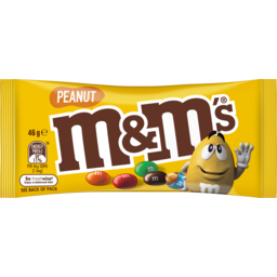 Photo of M&M's Peanut Milk Chocolate Singles Bag 46g